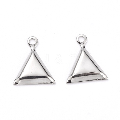 Non-Tarnish 304 Stainless Steel Pendant Cabochon Settings STAS-J032-30-1