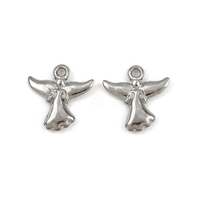 304 Stainless Steel Charms STAS-F317-15P-1