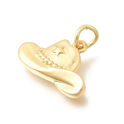 Brass Pendants KK-D255-08G-1
