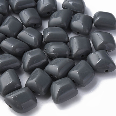 Opaque Acrylic Beads MACR-S373-15A-A03-1