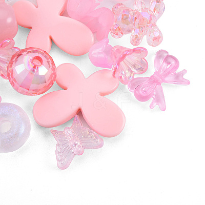 Opaque & Transparent Acrylic Beads MACR-T045-01C-1