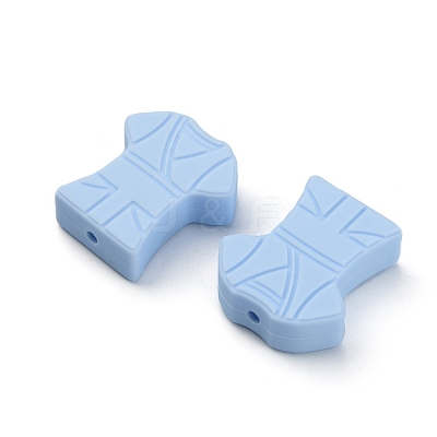 Food Grade Eco-Friendly Silicone Beads LS-FIND-WH0125-19G-1