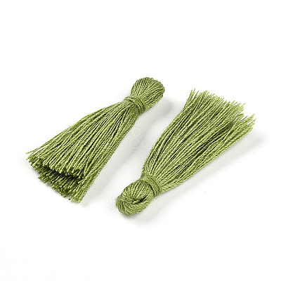 Handmade Polycotton(Polyester Cotton) Tassel Decorations OCOR-Q024-43-1