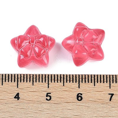 Transparent Spray Paint Glass Beads X1-GLAA-H035-02A-1