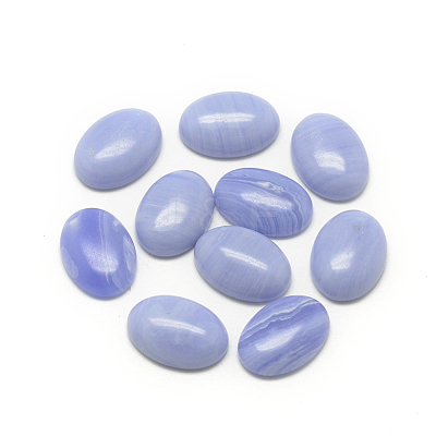 Natural Striped Agate/Banded Agate Cabochons X-G-R415-13x18-16-1