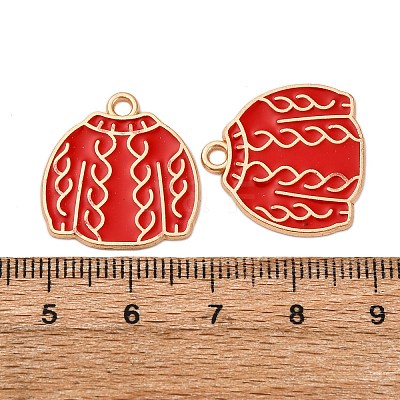 Christmas Alloy Enamel Pendants LS-ENAM-K080-01K-G-1