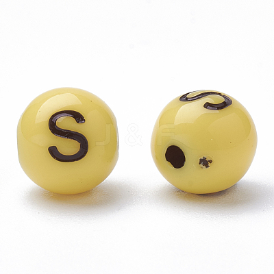 Craft Style Acrylic Beads MACR-Q226-04C-1