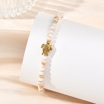 Glass Seed Beads Braided Bead Bracelets BJEW-JB13836-1