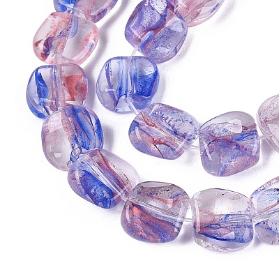 Handmade Lampwork Beads Strands LA-N046-01C-1