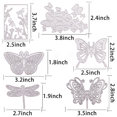 Carbon Steel Cutting Dies Stencils DIY-GF0001-05-1