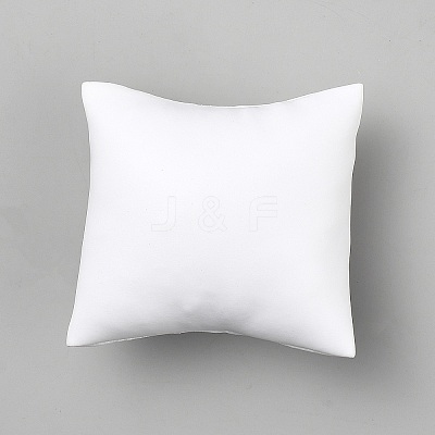 PU Leather Bracelet Pillow Jewelry Displays BDIS-WH20001-02B-1