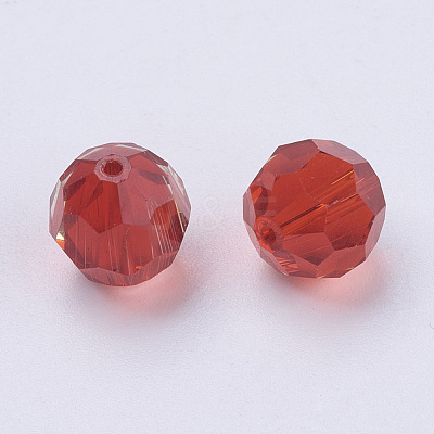 Imitation Austrian Crystal Beads SWAR-F021-10mm-227-1