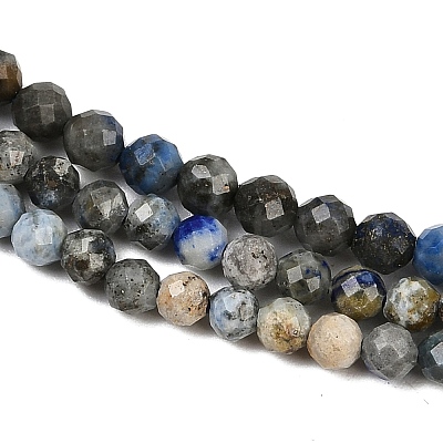 Natural Lapis Lazuli Beads Strands G-L629-B01-3mm-04-1