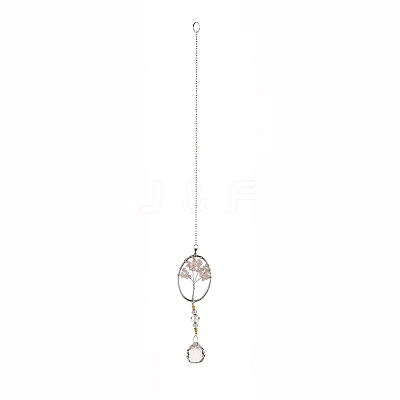 Teardrop Acrylic Beads Big Pendant Decorations LS-HJEW-D029-01P-C-1
