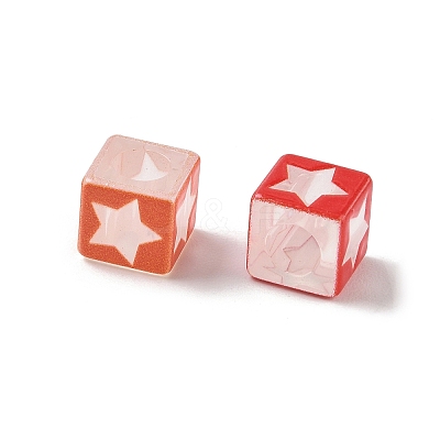 Transparent Acylic European Beads AC-CBAE004-02A-1