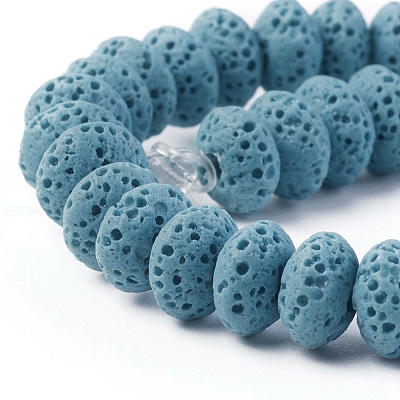 Natural Lava Rock Beads Strands G-F671-01A-04-1