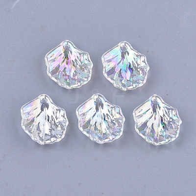 Transparent Acrylic Pendants TACR-T007-08A-1