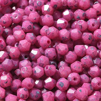 Picasso Baking Paint Glass Seed Beads SEED-A032-02A-15-1