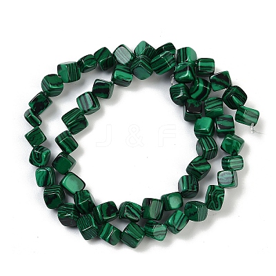 Synthetic Malachite Beads Strands G-A257-A11-01-1