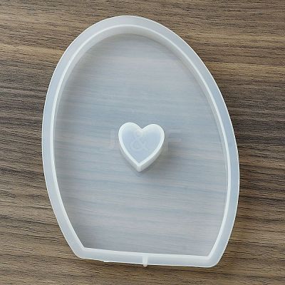 Easter Egg with Heart Shape Candle Holder Silicone Molds SIL-Z019-01B-1