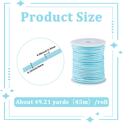 1Roll Imitation Leather Cord OCOR-SC0001-12G-1