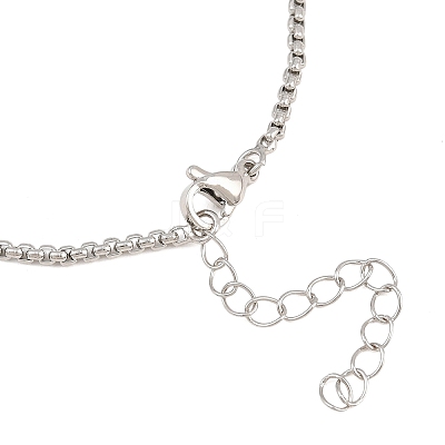 Brass Box Chain Bracelet Making KK-CBADBBF-01P-1