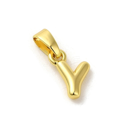 Rack Plating Brass Charms KK-C053-04G-Y-1