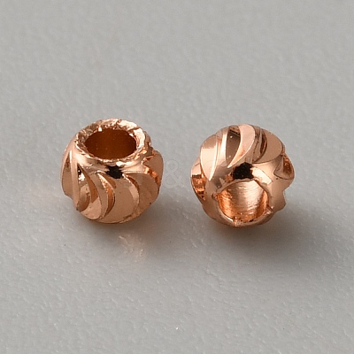 Brass Beads LS-KK-WH0088-56-1
