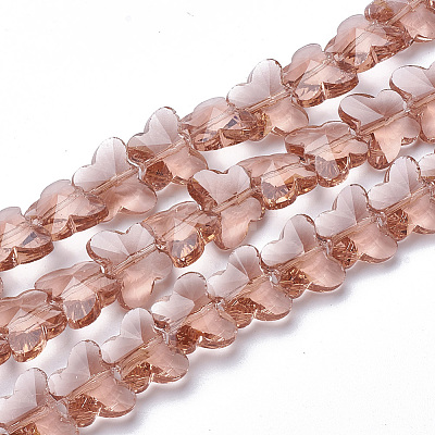 Transparent Glass Beads GLAA-Q066-10mm-B16-1