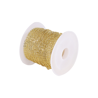 Brass Coated Iron Cable Chains CH-CJ0001-02G-1