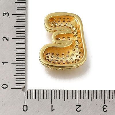 Brass with Cubic Zirconia Pendants KK-Q818-02E-G-1