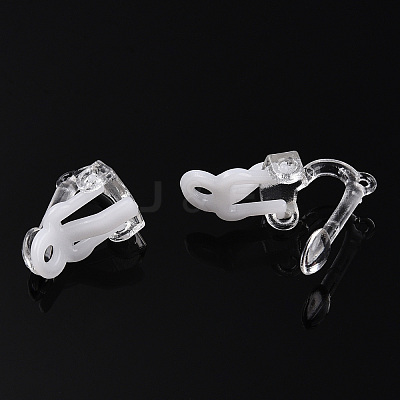 Plastic Clip-on Earring Findings FIND-R039-04-A01-1
