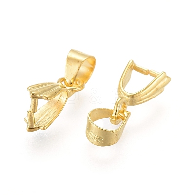 Brass Ice Pick Pinch Bails IFIN-KK10-G-1
