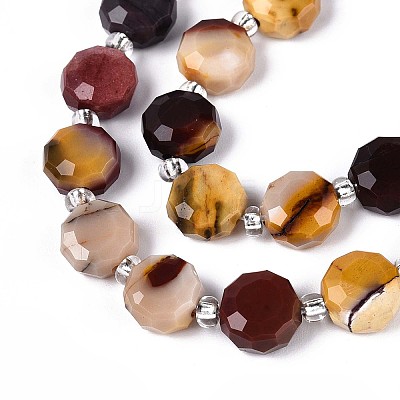 Natural Mookaite Beads Strands G-B153-B19-1