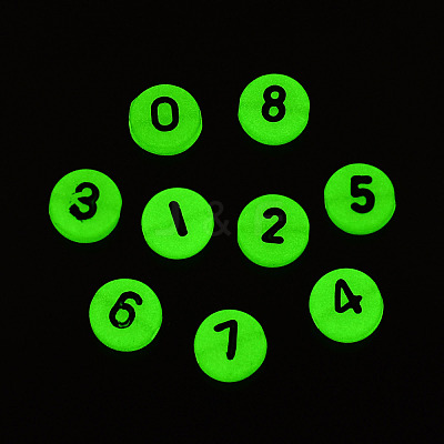 Luminous Acrylic Beads MACR-S273-25-1