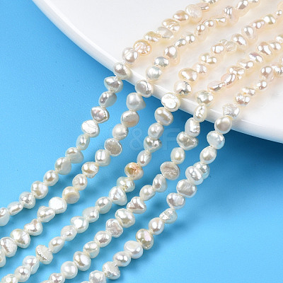 Natural Cultured Freshwater Pearl Beads Strands PEAR-N014-03A-1