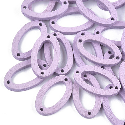 Painted Poplar Wood Links WOOD-S045-069H-1