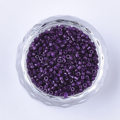 Glass Cylinder Beads SEED-Q036-01A-D15-1
