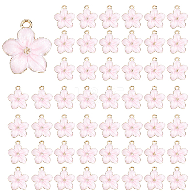 50Pcs Zinc Alloy Enamel Pendants FIND-HY0005-31-1