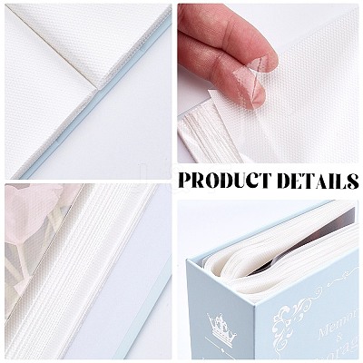 Paper Cover Interstitial Album Book AJEW-CP0011-01A-1