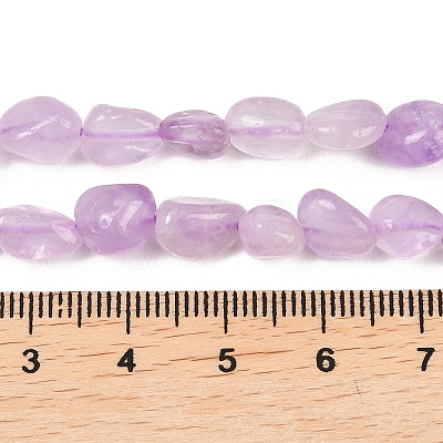 Natural Lavender Amethyst Beads Strands G-K395-B09-01-1