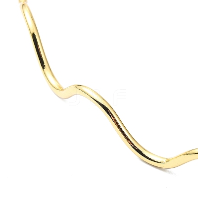 Ion Plating(IP) 304 Stainless Steel Cuff Necklaces NJEW-Z039-02G-1
