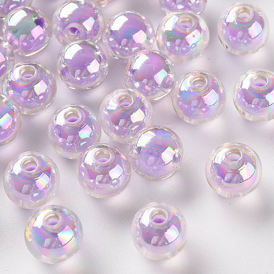 Transparent Acrylic Beads TACR-S152-15B-SS2114-1