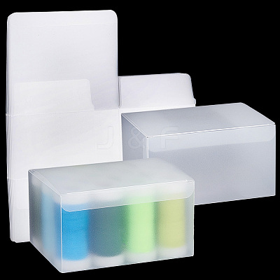 Removable Transparent Plastic Box CON-WH0085-46-1