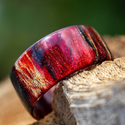 Acrylic Finger Rings FS-WG232A0-34-1