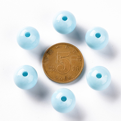 Opaque Acrylic Beads X-MACR-S370-C12mm-A07-1