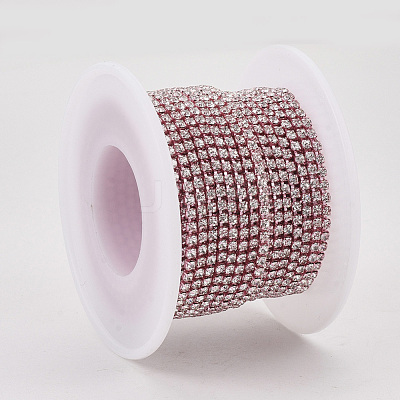 Electrophoresis Iron Rhinestone Strass Chains CHC-Q009-SS12-A02-1