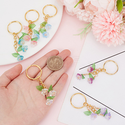Acrylic & Glass Keychain KEYC-NB00007-1