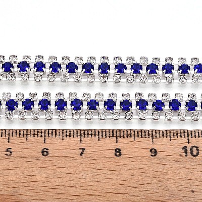 Iron Rhinestone Cup Chains CH-T006-04S-04-1