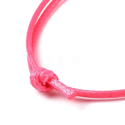 Korean Waxed Polyester Cord Bracelet Making AJEW-JB00011-07-1